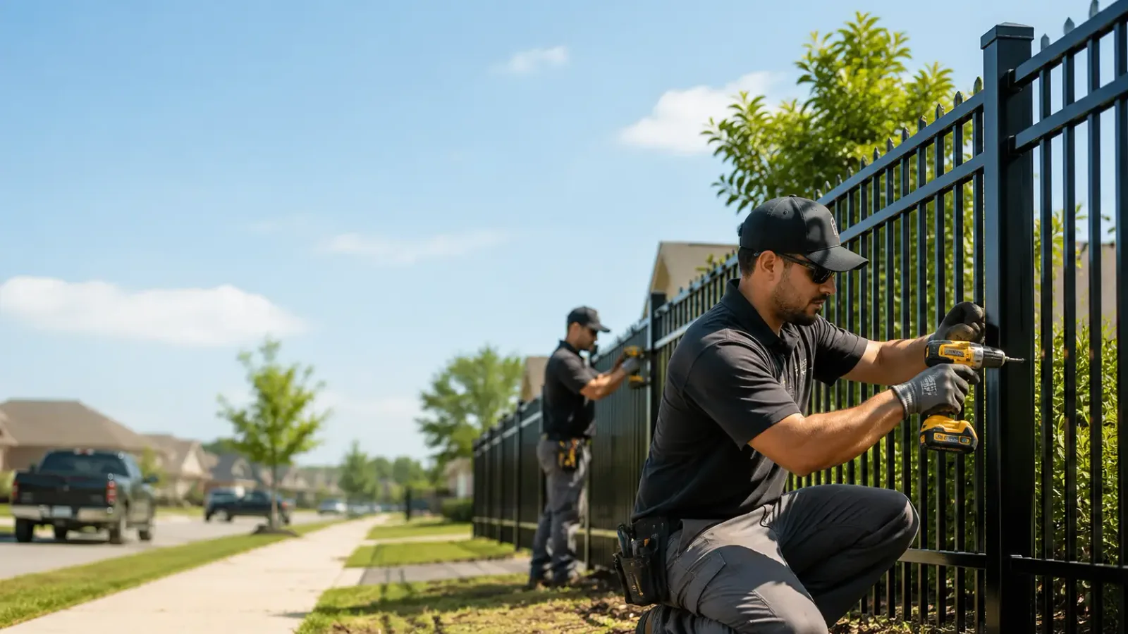 Metal Fence Installation in Farmersville, OH